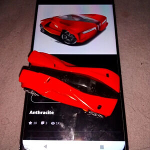 Anthracite (Accellaracer) hotwheel Rare